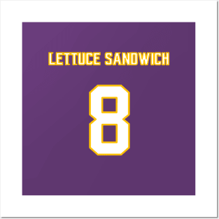 Fantasy Lettuce Sandwich Posters and Art